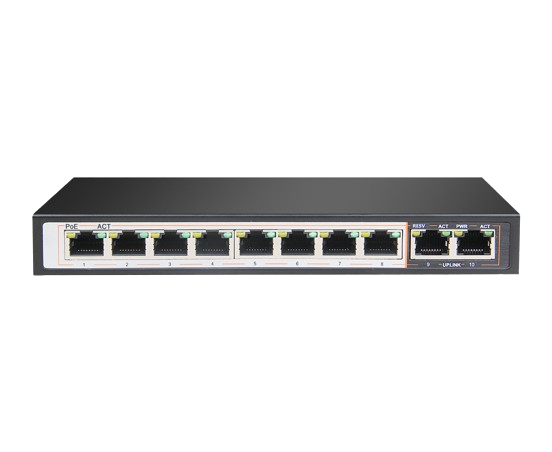 D-Link DGS-F1010P-E 10-Port Gigabit PoE Switch