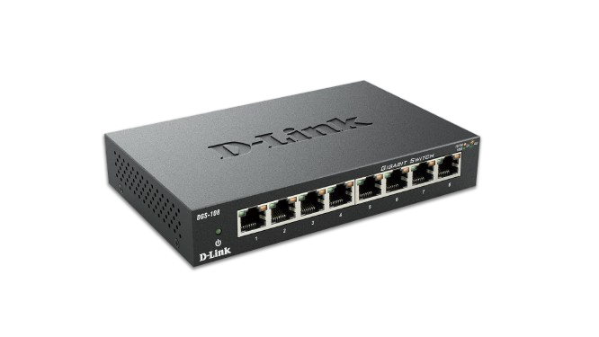 D-Link DGS-108 8-Port Gigabit Switch