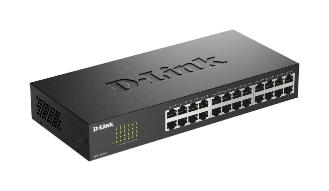 D-Link DES-1024D 24-Port Unmanaged Desktop Switch