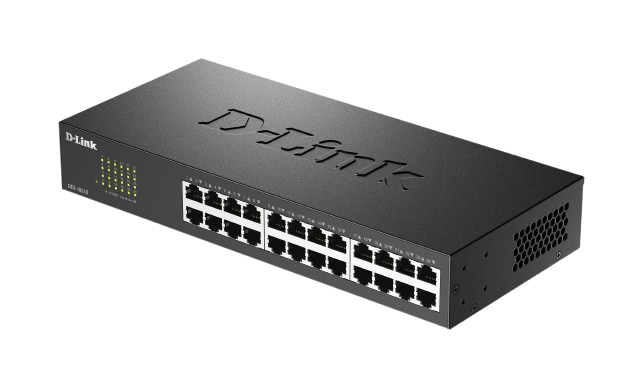 D-Link DES-1024D 24-Port Unmanaged Desktop Switch