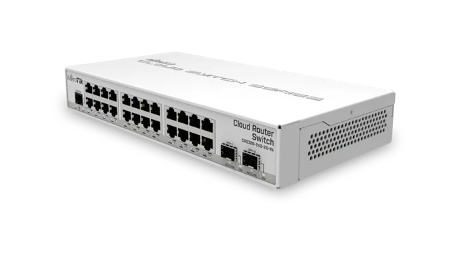 MikroTik CRS326-24G-2S Managed Switch-Router