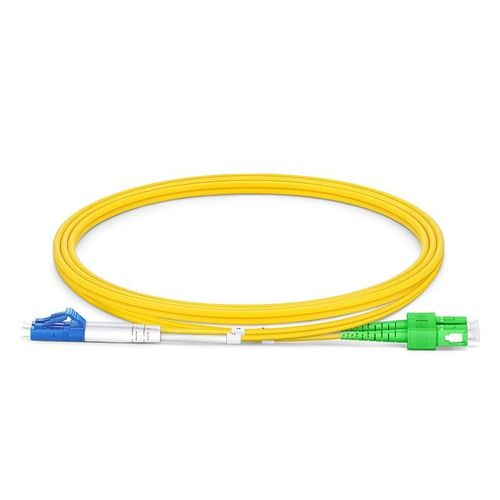 CTC Fiber Patch Cord 9/125 2mm LC/UPC-SC/UPC Hybrid Jumper