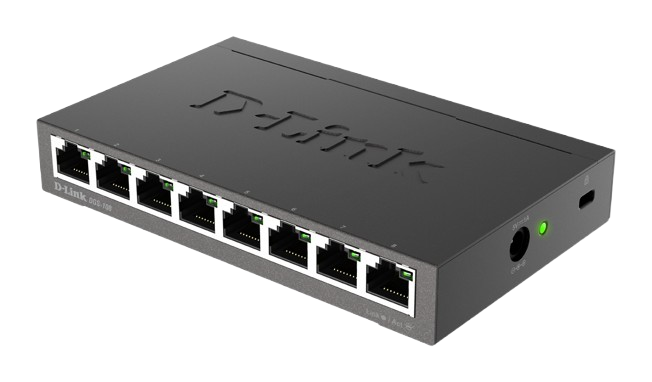 D-Link DGS-108 8-Port Gigabit Switch