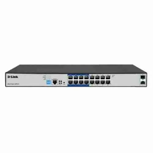 D-Link DGS-F1210-18PS-E 16-Port Gigabit PoE Switch