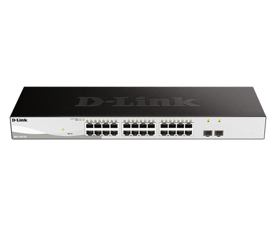 D-Link DGS-F1210-26PS-E 24-Port Gigabit PoE Switch