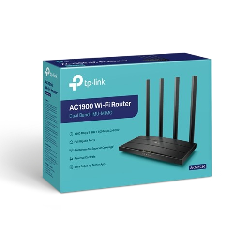 TP-Link Archer C80 AC1900 WiFi Router
