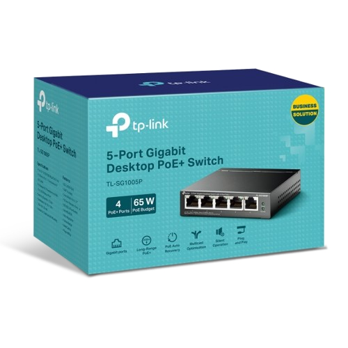 TP-Link TL-SG1005P 5-Port Gigabit PoE Switch