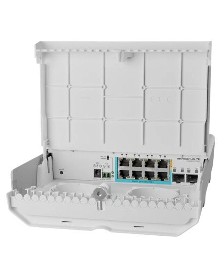 MIKROTIK CSS610-1Gi-7R-2S+OUT