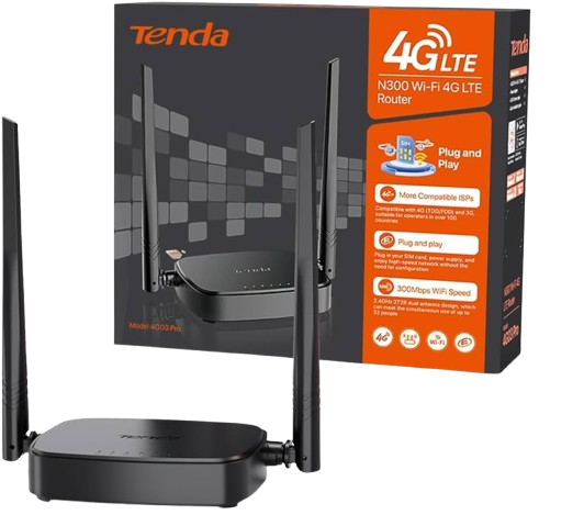 Tenda 4G03 Pro 4G LTE WiFi Router