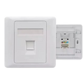 1 Port Network Faceplate