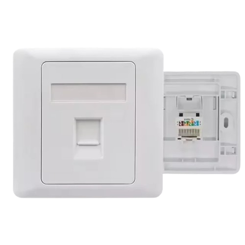 1 Port Network Faceplate