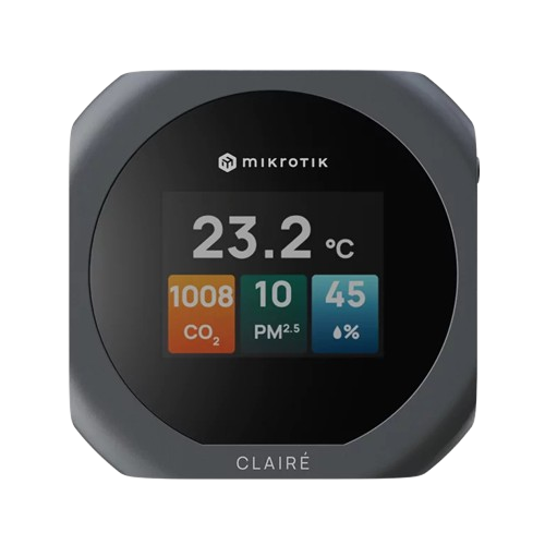 MikroTik CLAIRÉ Smart Indoor Air Quality Monitor