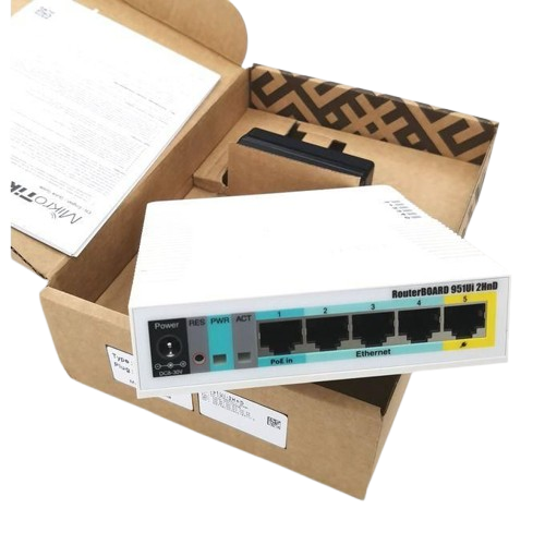 MikroTik RB951UI-2HND Managed Wireless Router