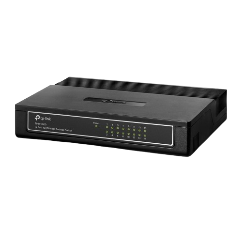 TP-Link TL-SF1016D 16-Port Unmanaged Switch