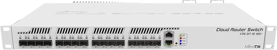 MikroTik CRS317-1G-16S+RM Managed Switch