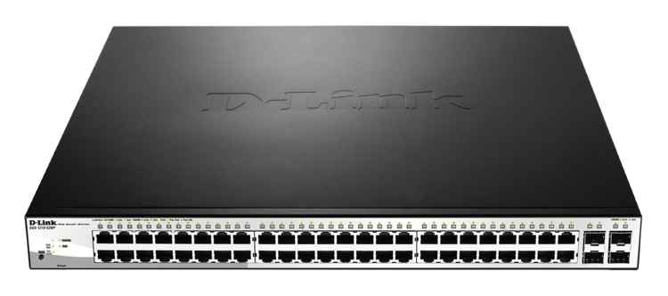 D-Link DGS-1210-52MP 52-Port Managed PoE Switch