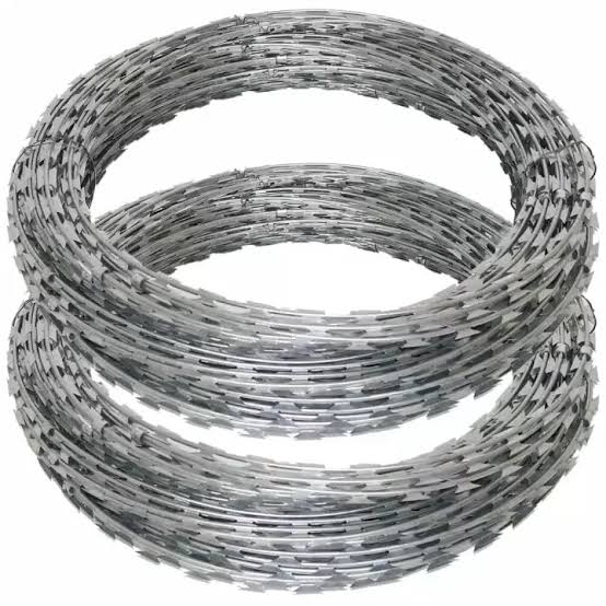 Razor Wire – Silver (Galvanized)